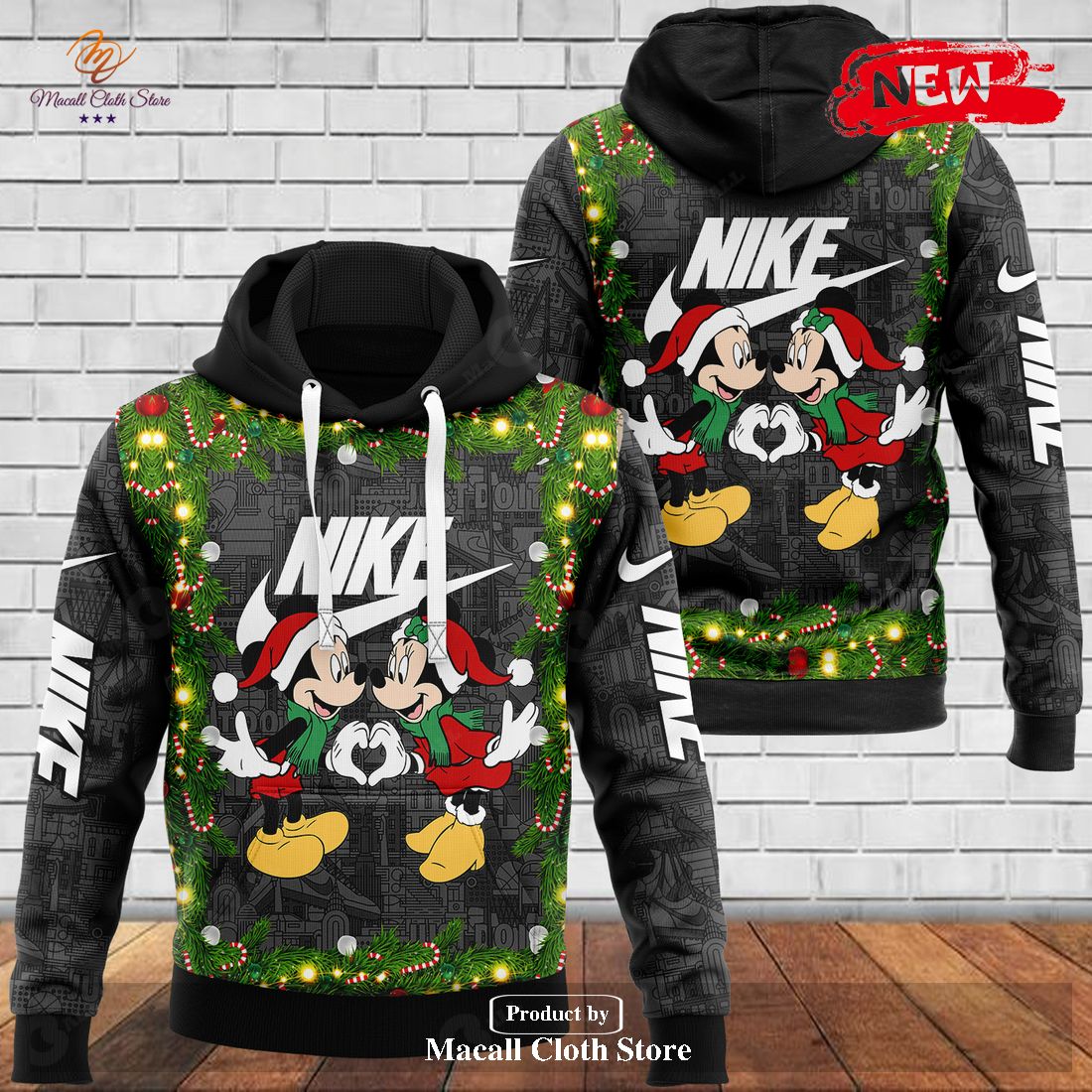 nike x mickey couple fashion luxury us hoodie sweatshirt 3d and pants 1 nzCGM