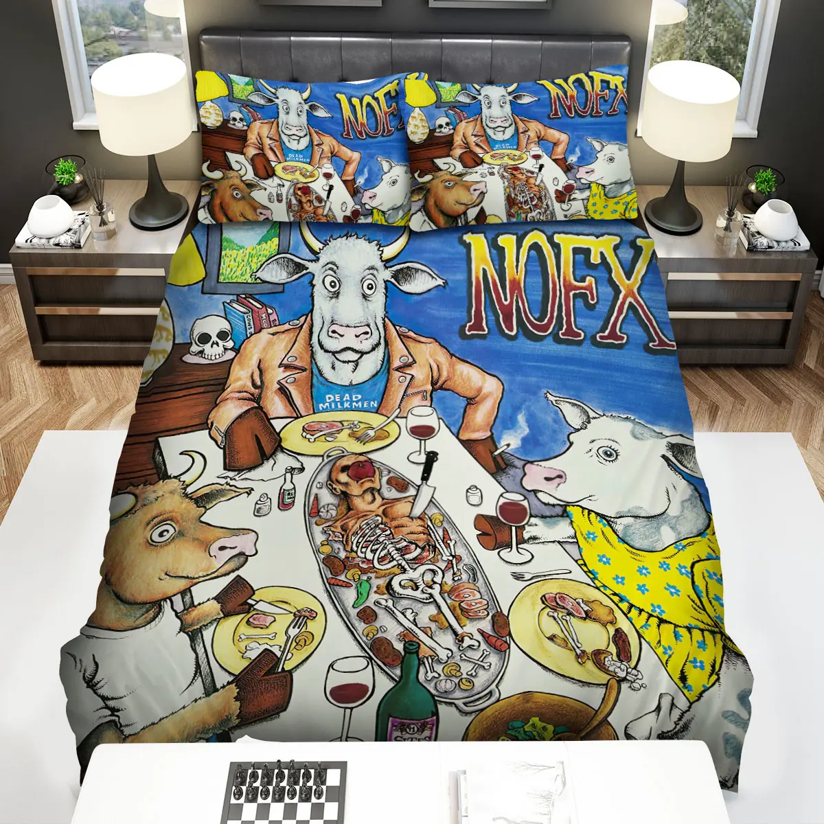 nofx album liberal animation bed sheets spread comforter duvet cover bedding sets 5f4z2
