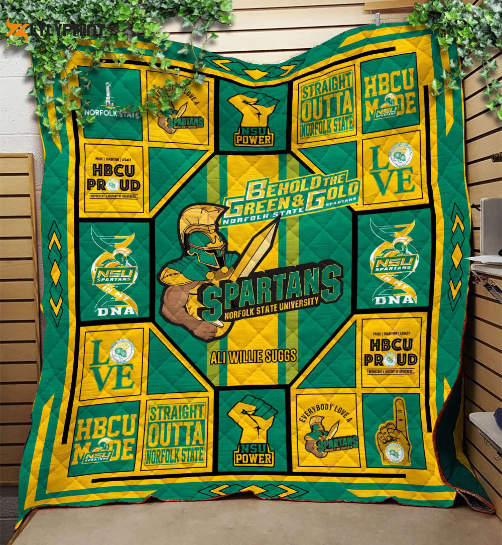 norfolk state 4 quilt blanket 1