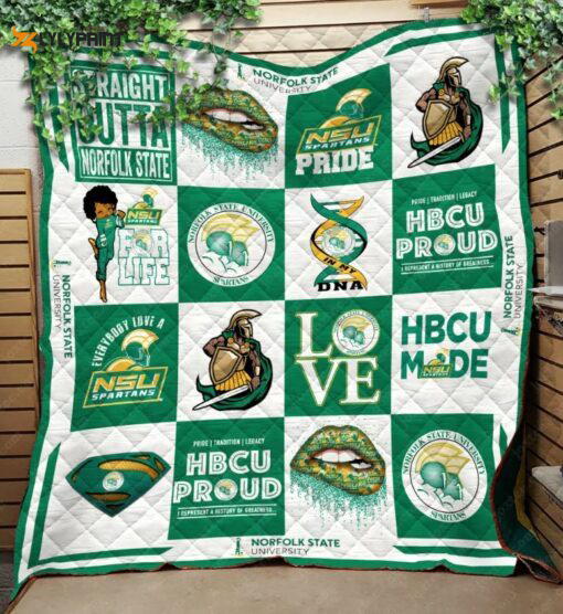 norfolk state quilt blanket for fans home decor gift 1