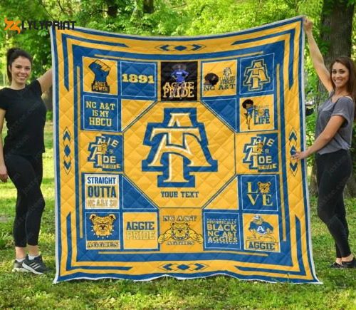 north carolina a t aggies 1 quilt blanket 500x435 1