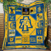 north carolina a t aggies quilt blanket 2a