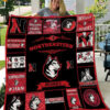 northeastern huskies 2 quilt blanket for fans home decor gift