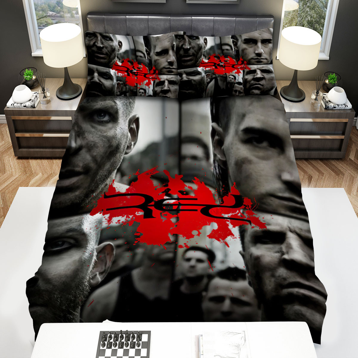nr red band duvet cover bedroom sets comfortable bedding sets fftml