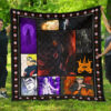 obito uchiha vs naruto premium quilt blanket anime home decor custom for fans qtuhg