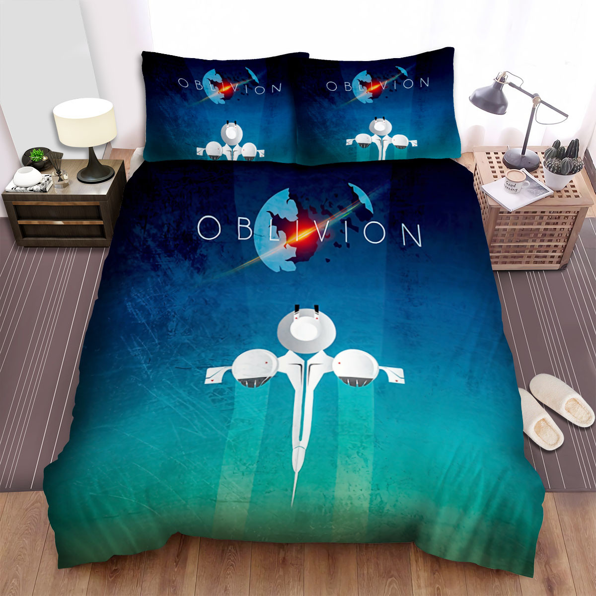 oblivion i turquoise background bed sheets spread comforter duvet cover bedding sets 1muha