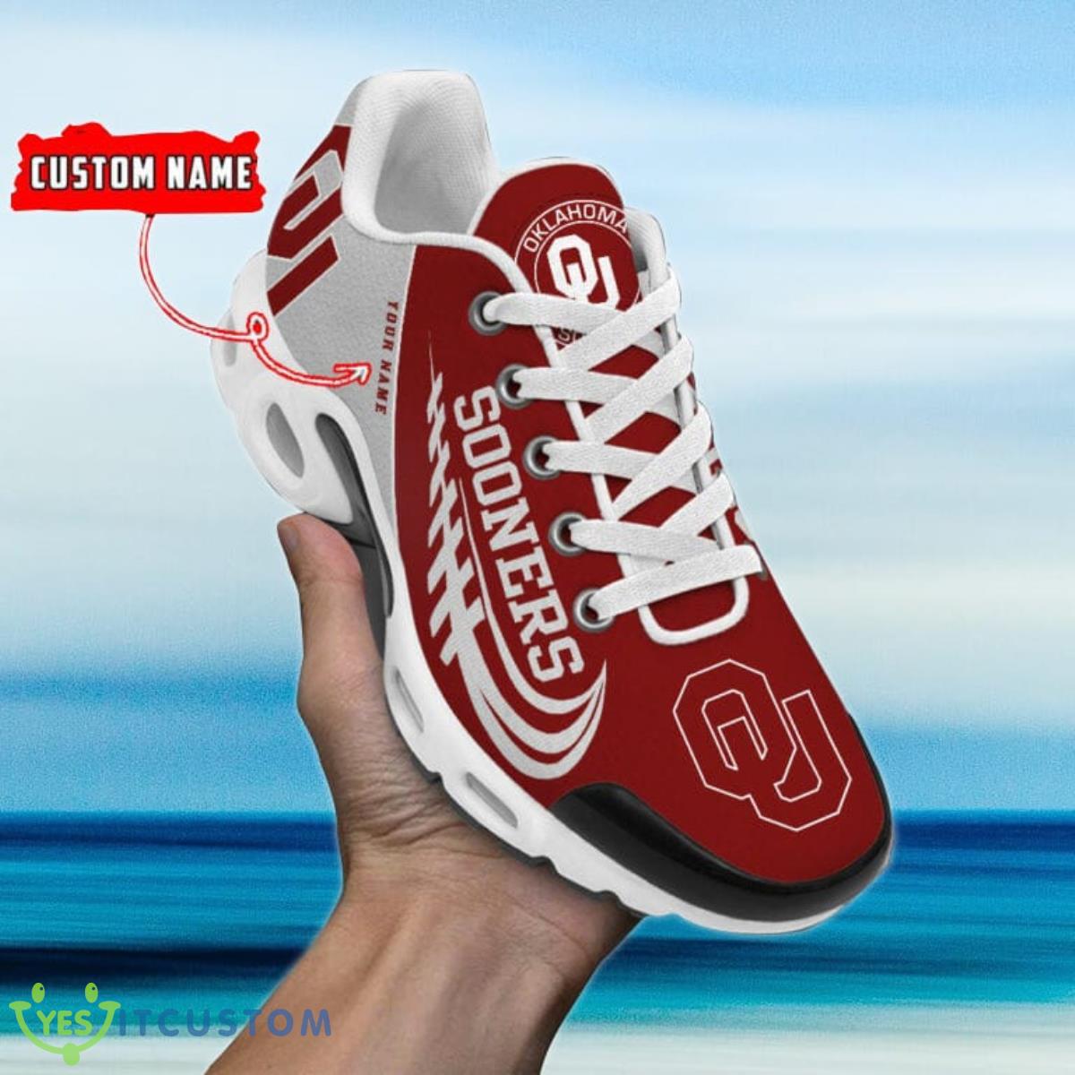 oklahoma sooners custom name air cushion sports shoes