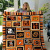 oklahoma state cowboys quilt blanket for fans home decor gift 3e