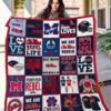 ole miss rebels 1 quilt blanket 1