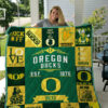 oregon ducks quilt blanket