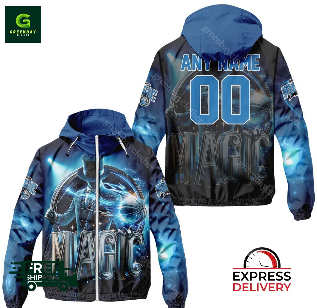 orlando magic nba personalized windbreaker jacket 1 0xE3V