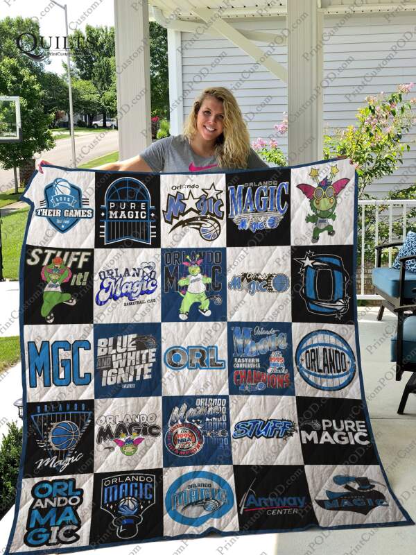 orlando magic quilt blanket ha2410 0