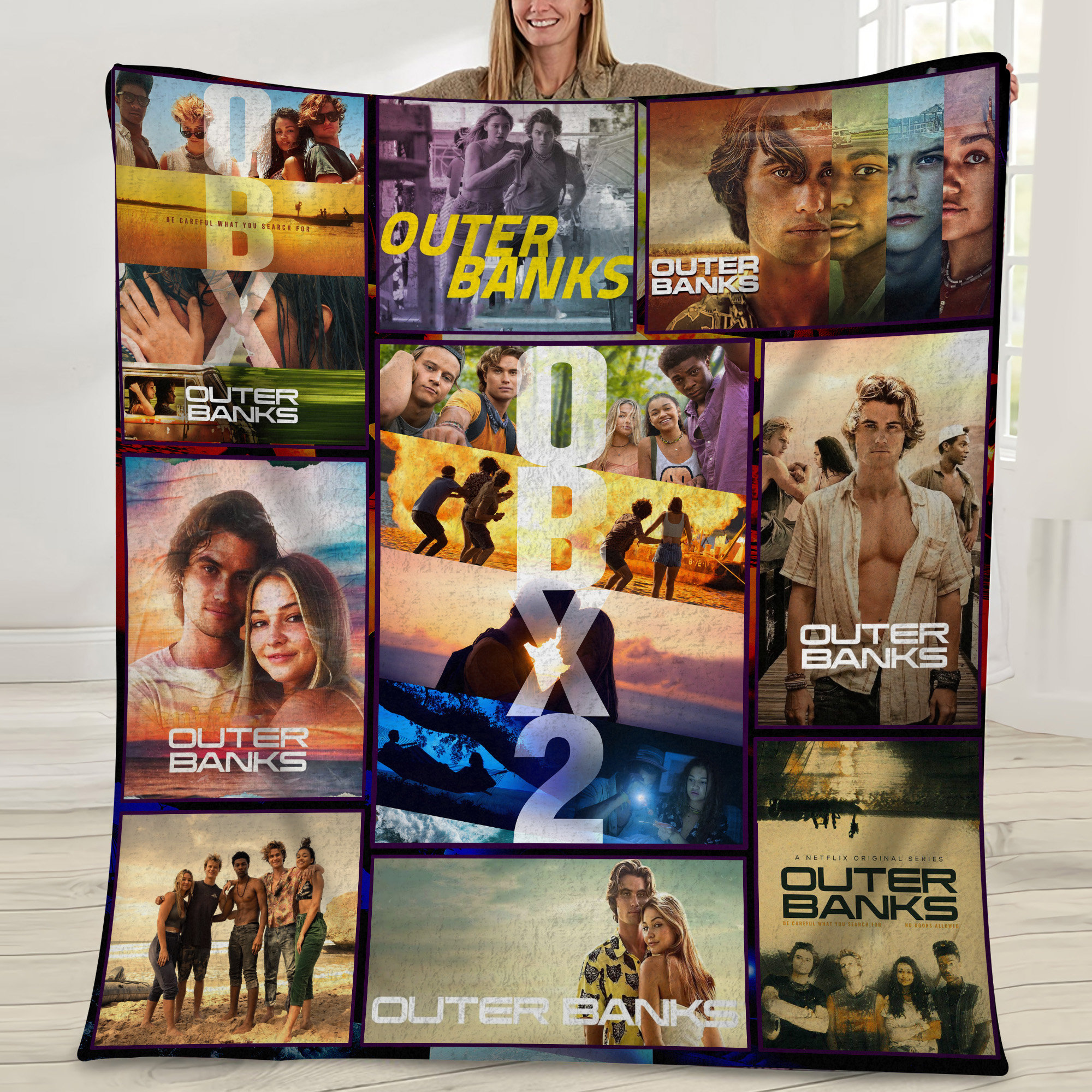 outer banks season 2 pogue life movie fan blanket d0sti