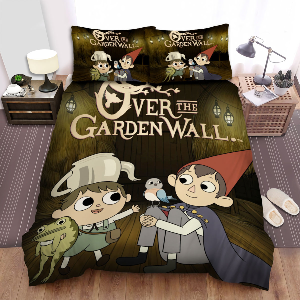 over the garden wall storehouse bed sheets spread comforter duvet cover bedding sets vaylk