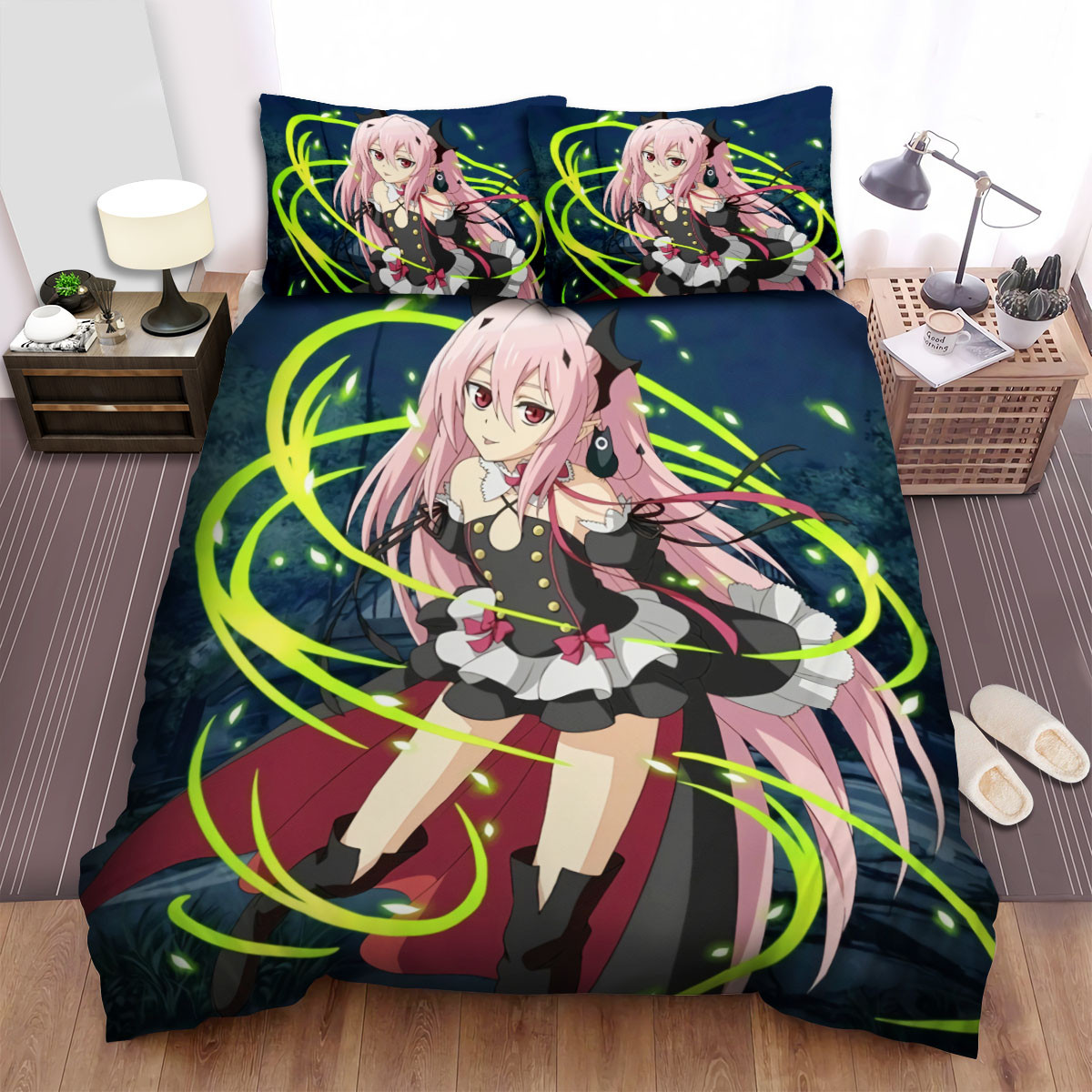 owari no seraph krul tepes duvet cover bedroom sets comfortable bedding sets q5ats