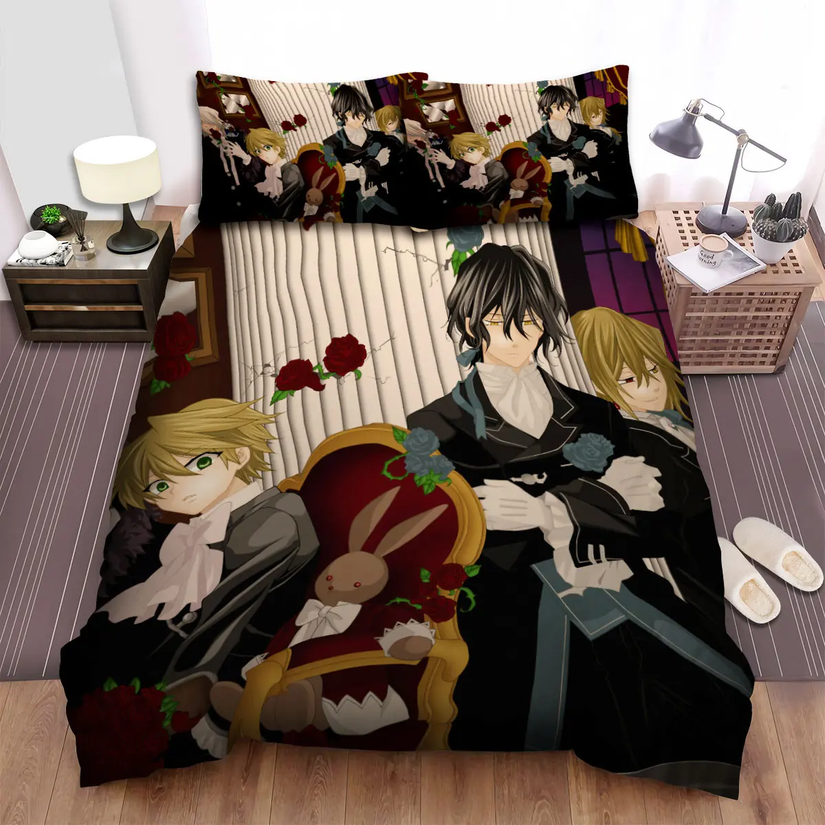 pandora hearts characters bed sheets spread comforter duvet cover bedding sets fp3ep