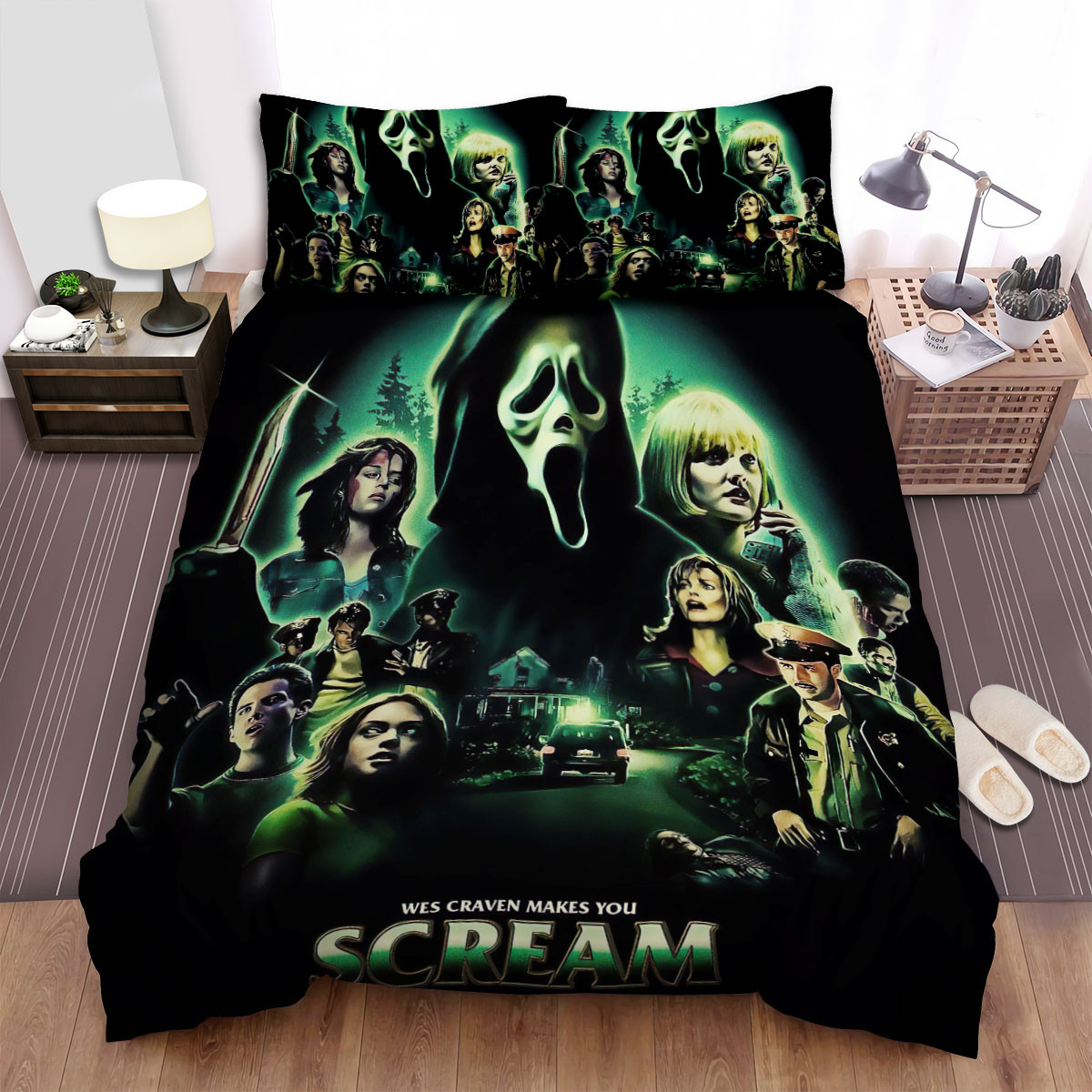 paradigm scream bedding sets duvet cover bed sheets comforter spread fuwfw