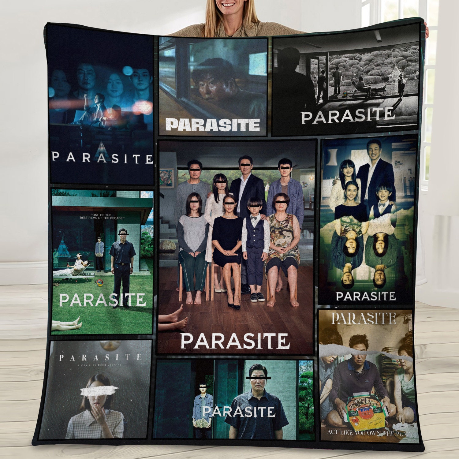 parasite korea movie movie fan blanket 2wnsf