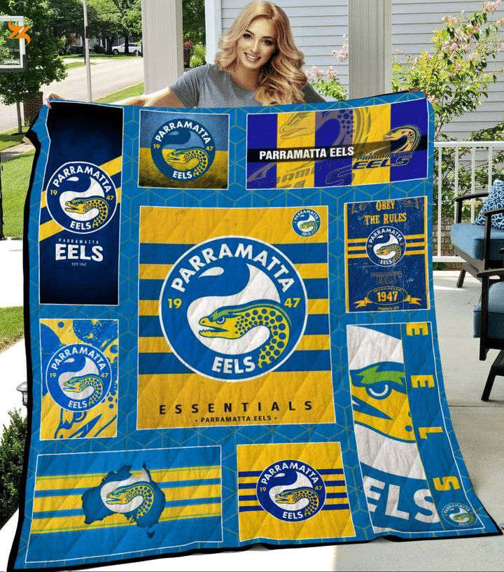 parramatta eels quilt blanket for fans home decor gift