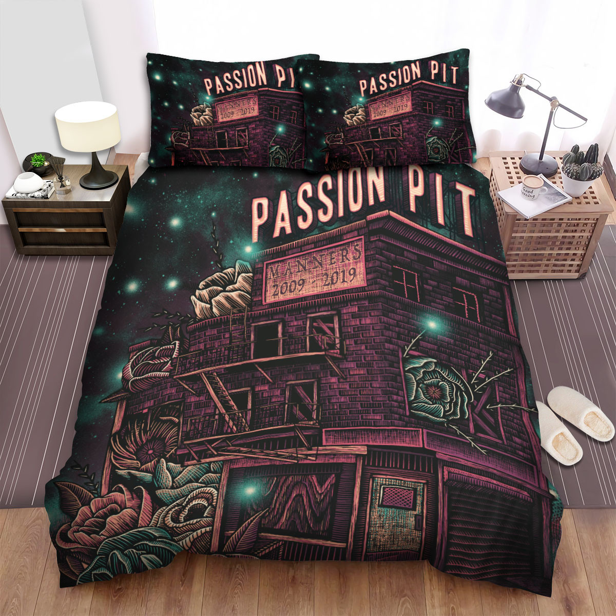 passion pit band man ners bed sheets spread comforter duvet cover bedding sets 4tmno