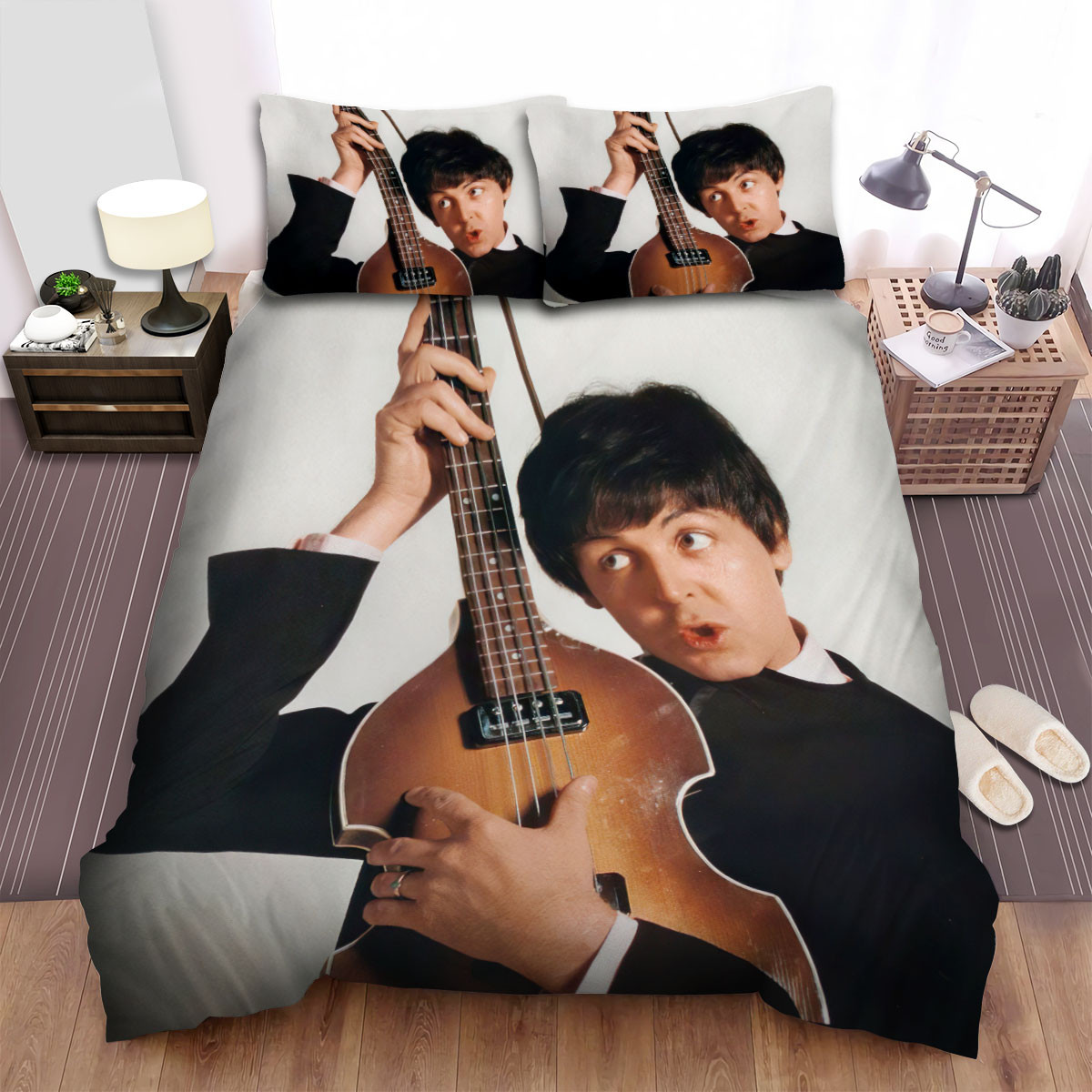 paul mccartney and his bass duvet cover bedroom sets comfortable bedding sets sqftt