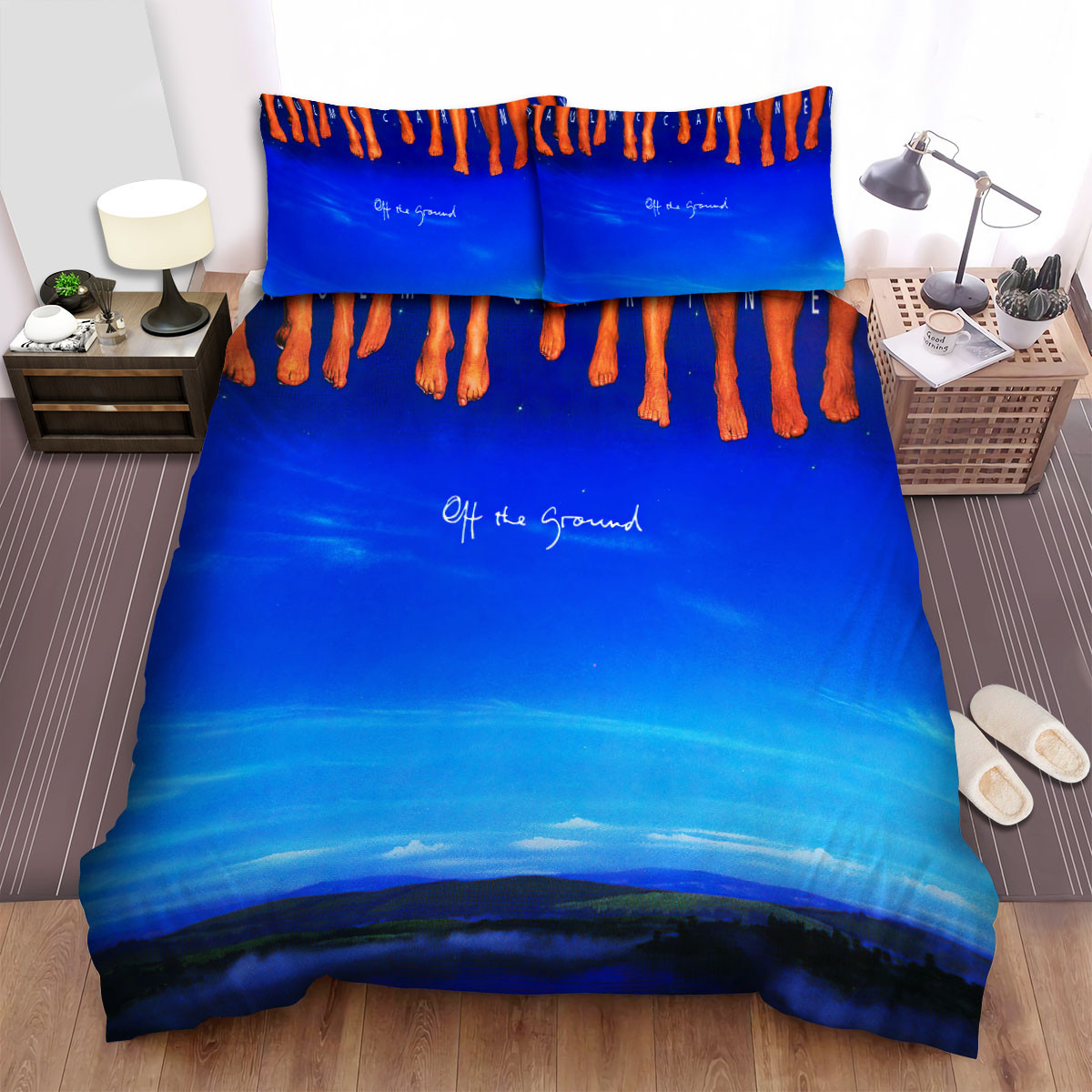 paul mccartney off the ground album cover bed sheets spread comforter duvet cover bedding sets j1t6l