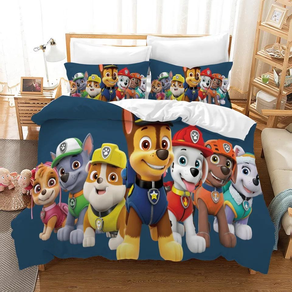 paw patrol characters duvet cover bedroom sets comfortable bedding sets glnzk