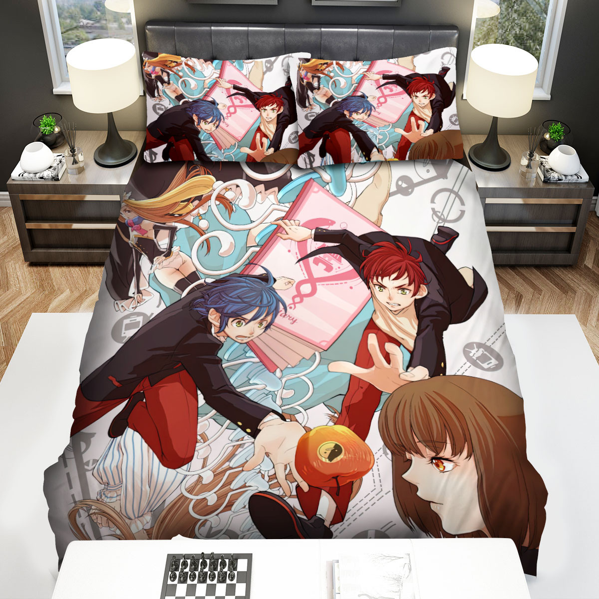 penguindrum the children of fruit and destiny bed sheets spread duvet cover bedding sets qz0pa