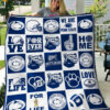 penn state nittany lions 3 quilt blanket for fans home decor gift