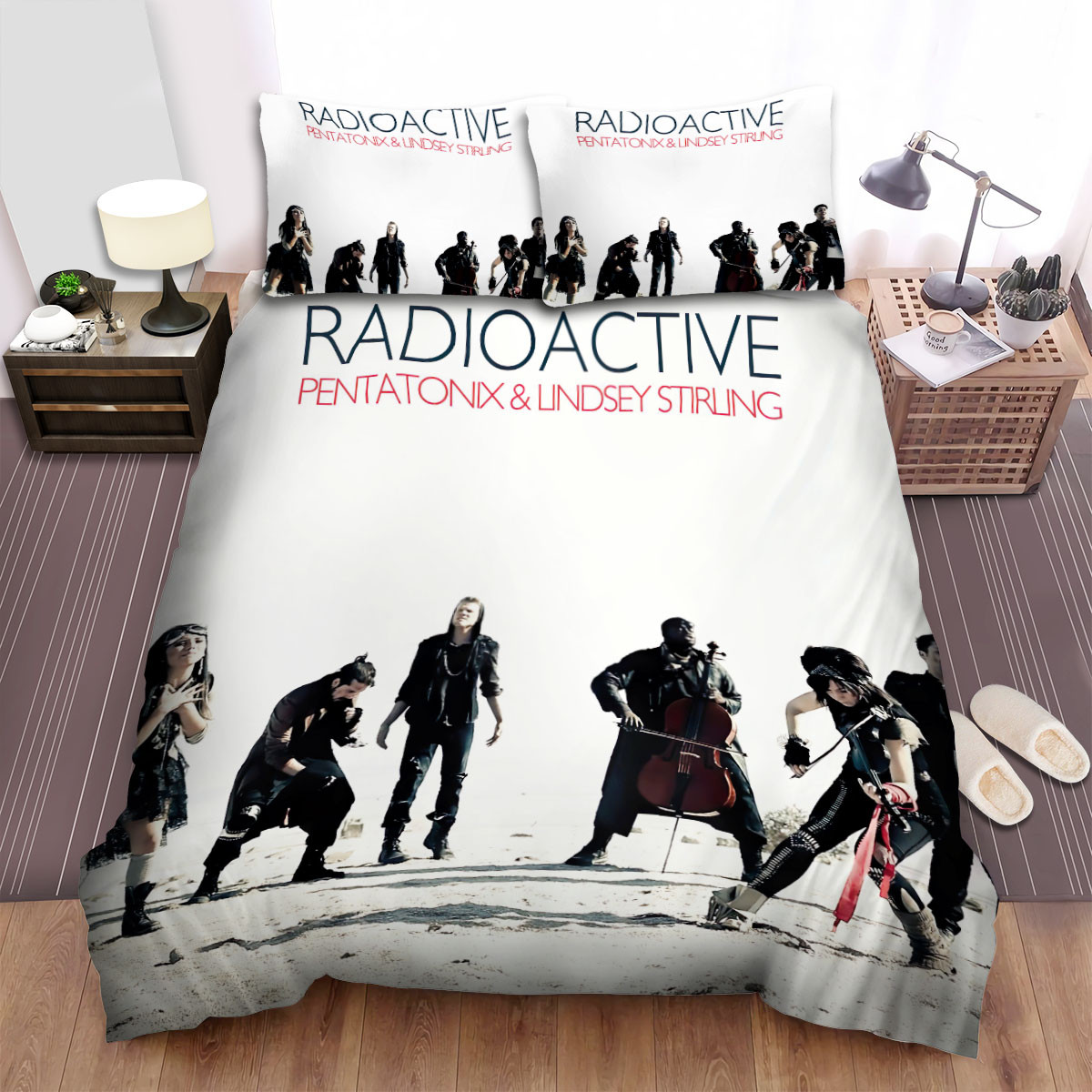 pentatonix radioactive bed sheets spread comforter duvet cover bedding sets 1jqmz