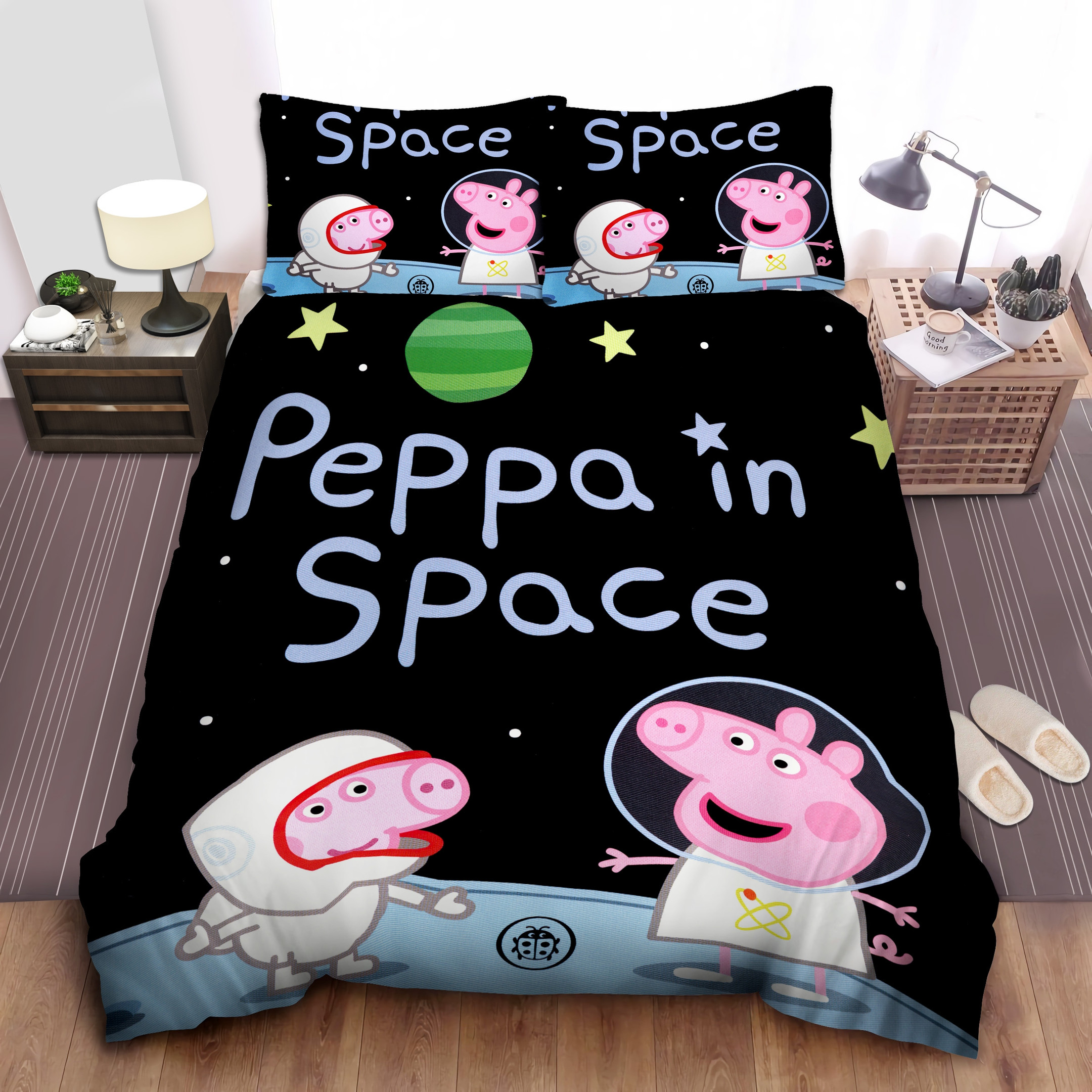 peppa pig space adventure duvet cover bedroom sets comfortable bedding sets q2gbp