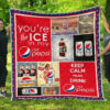 pepsi diet quilt blanket funny gift for soft drink lover sf98j