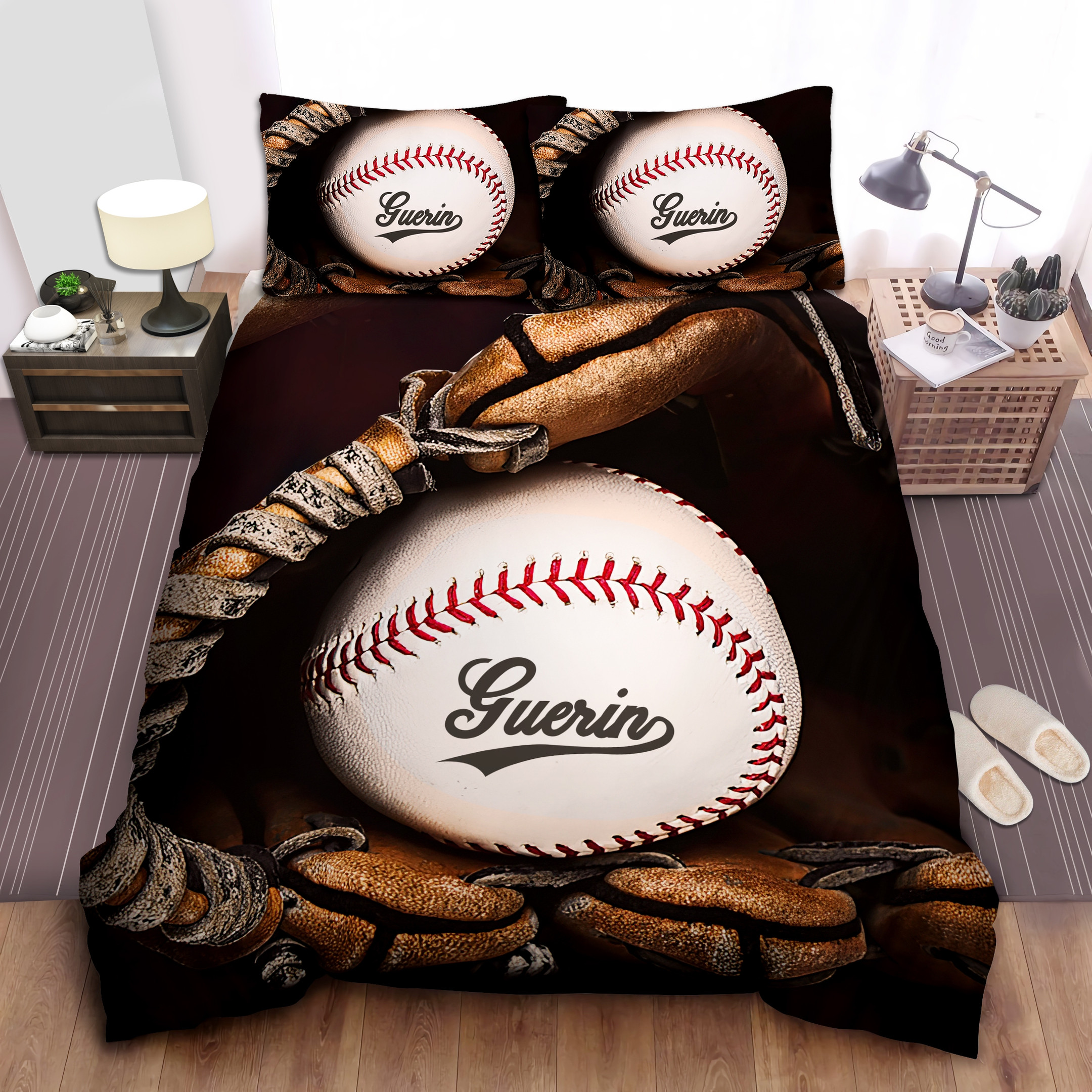 personalized 3d baseball duvet cover bedroom sets comfortable bedding sets 9tipn