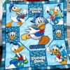 personalized donald duck christmas blanket donald duck fleece blanket donald duck couch sofa blanket christmas xmas gifts birthday gifts quilt blanket 20230926115942683