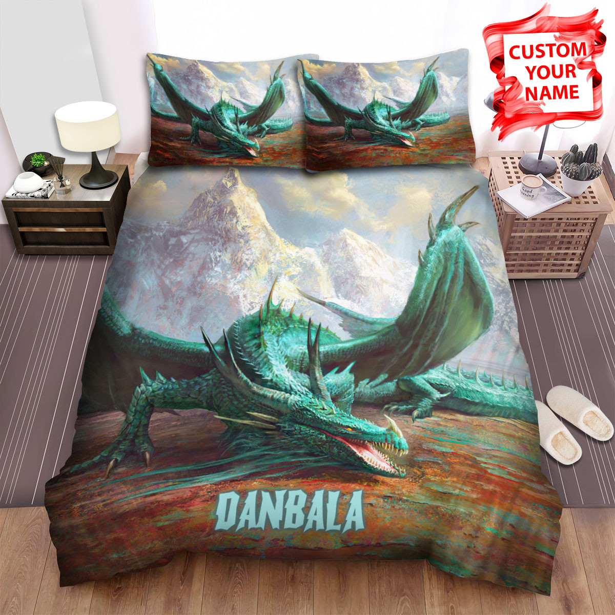 personalized mint dragon duvet cover bedroom sets comfortable bedding sets ctfhj