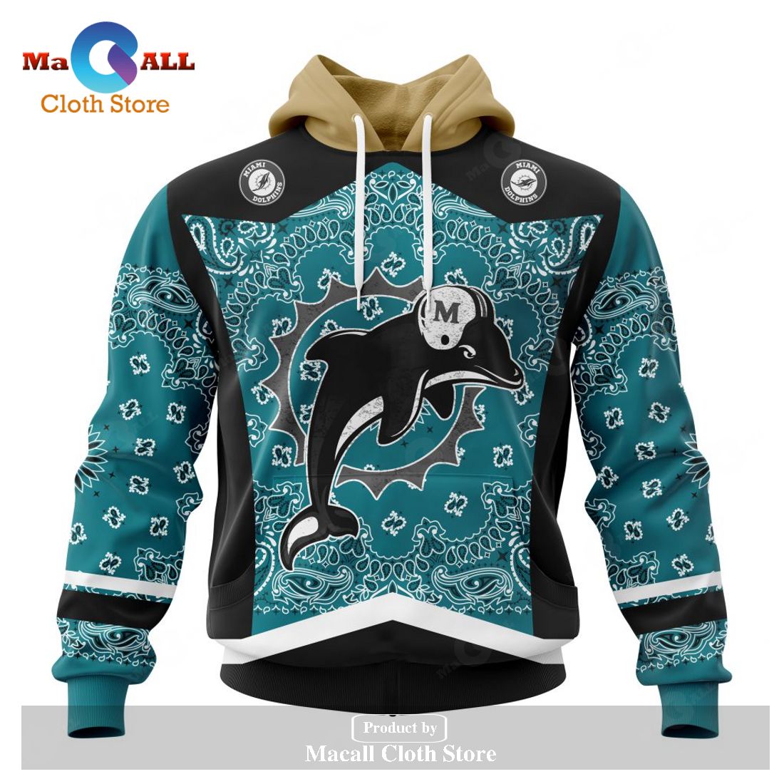 personalized nfl miami dolphins specialized unisex kits in classic style hoodie sweatshirt 3d 1 p8vDf