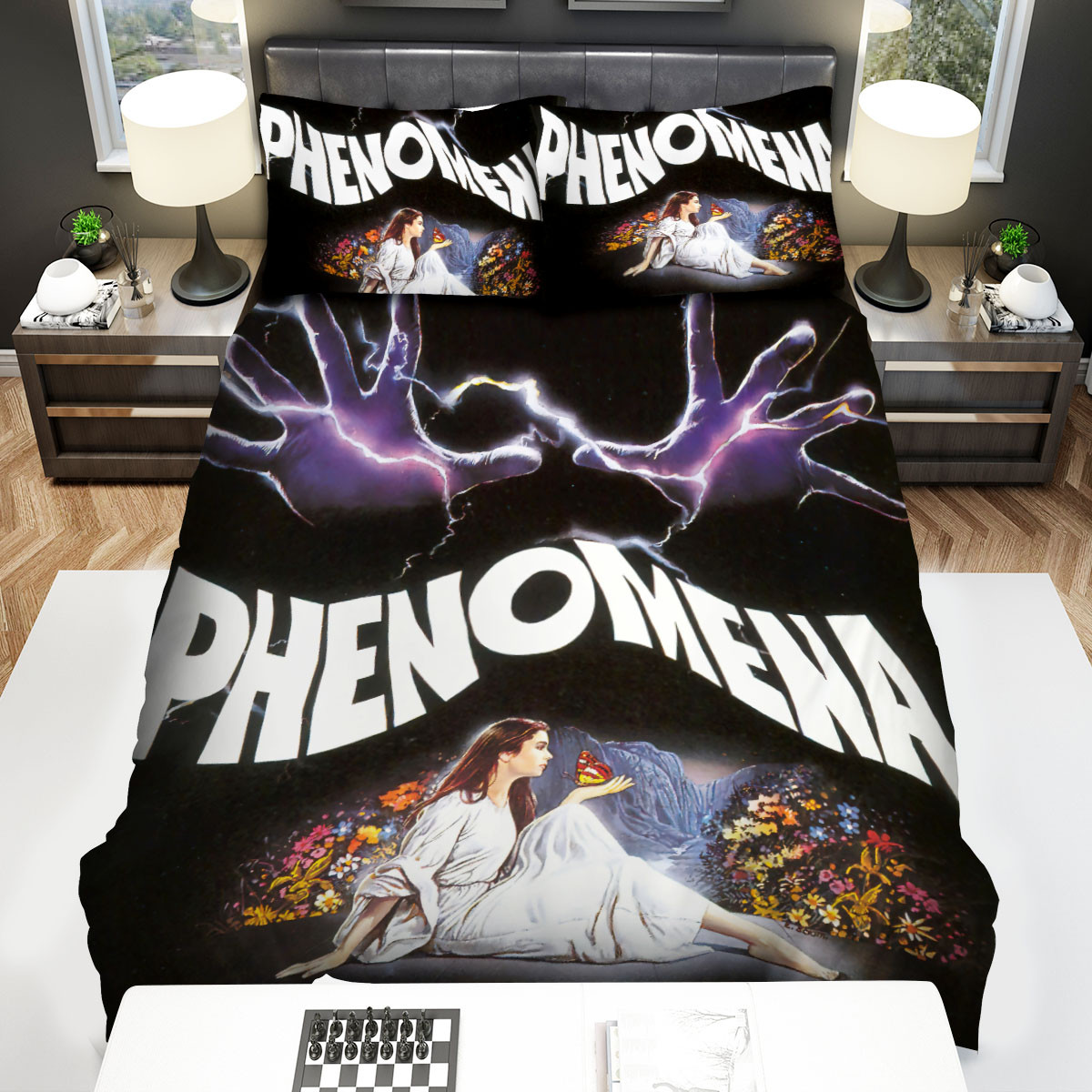 phenomena lightning hands bed sheets spread comforter duvet cover bedding sets 9qxox
