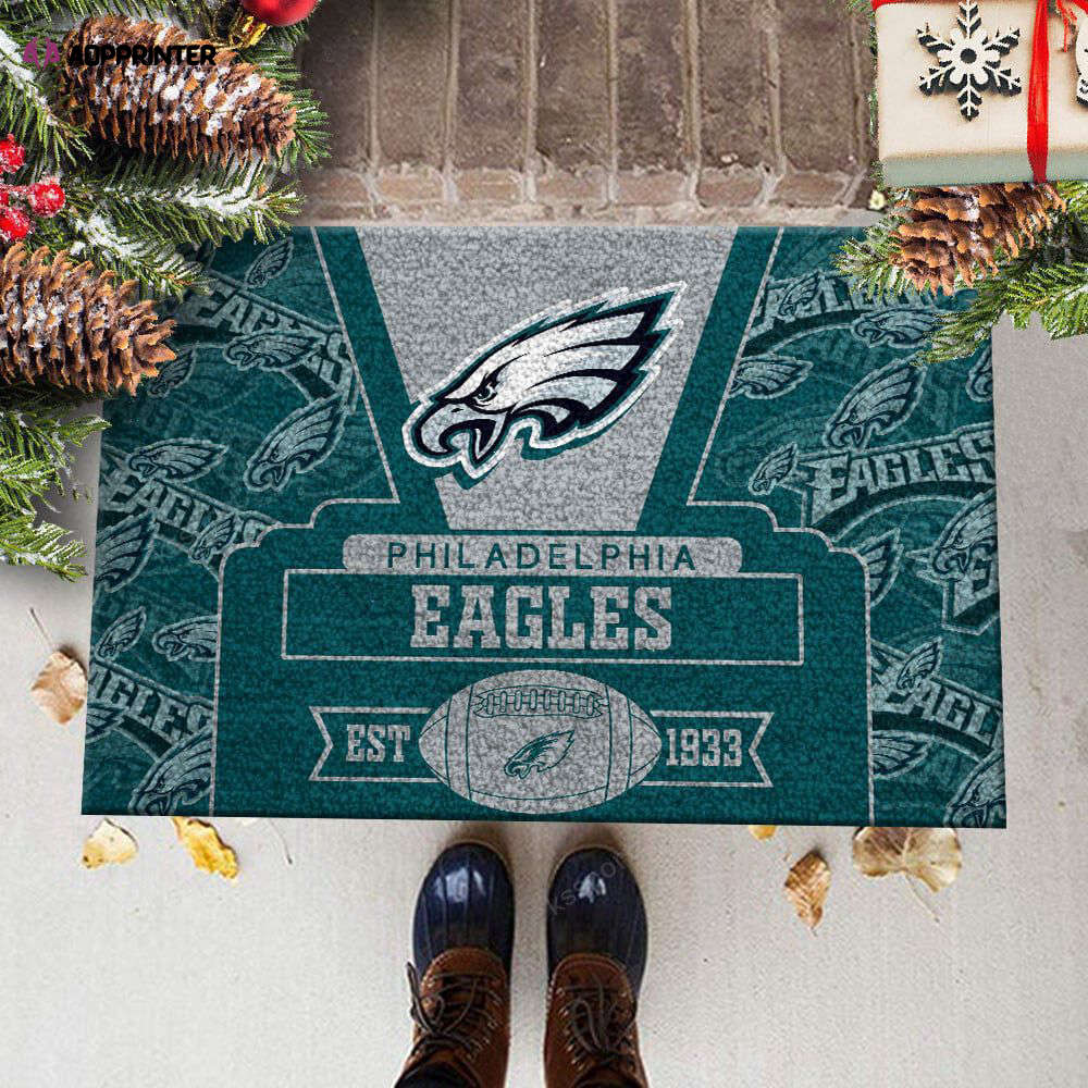 philadelphia eagles doormat best gift for home decor