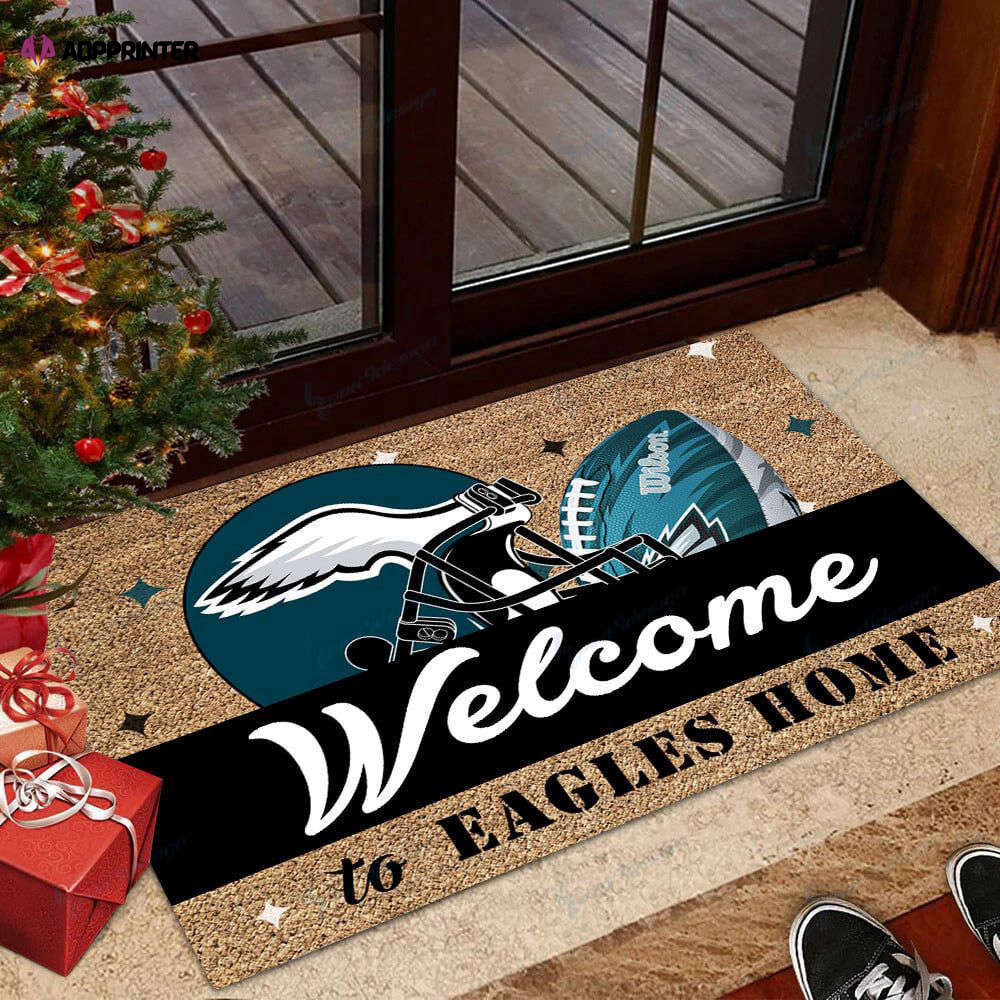 philadelphia eagles doormat best gift for home decoration 1 1