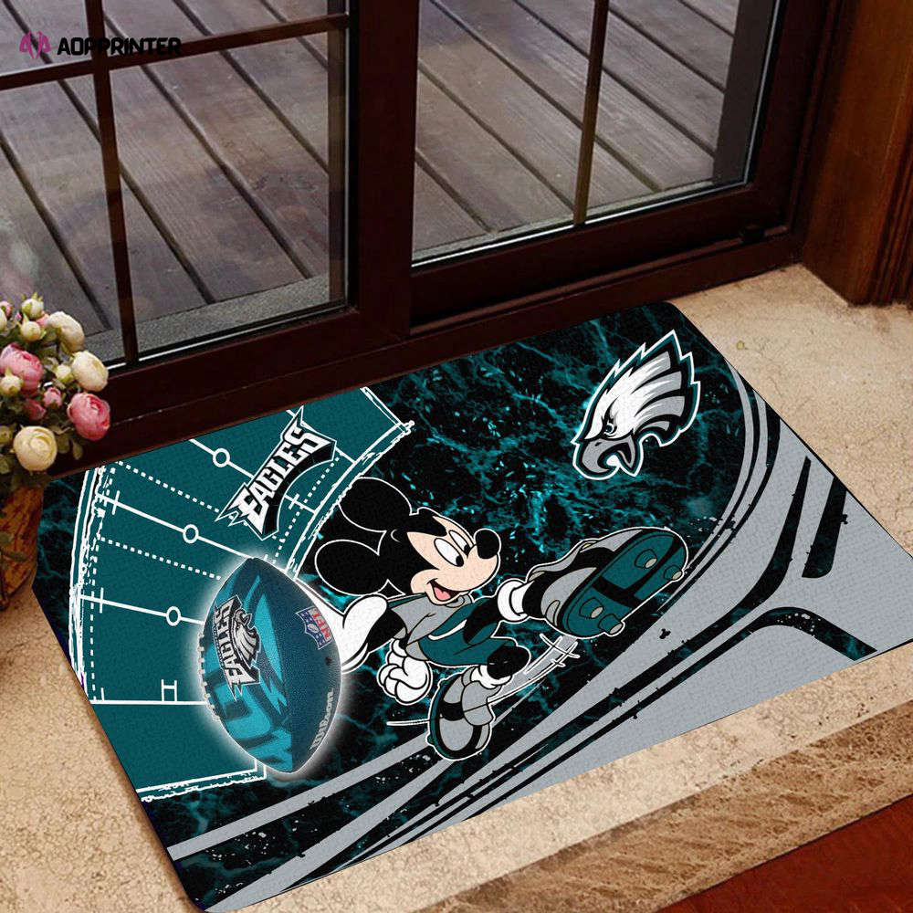 philadelphia eagles doormat gift for home decor 1 1