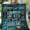 philadelphia eagles premium quilt bg56 mpymn