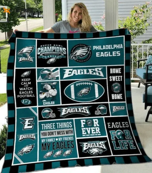 philadelphia eagles quilt blanket 2