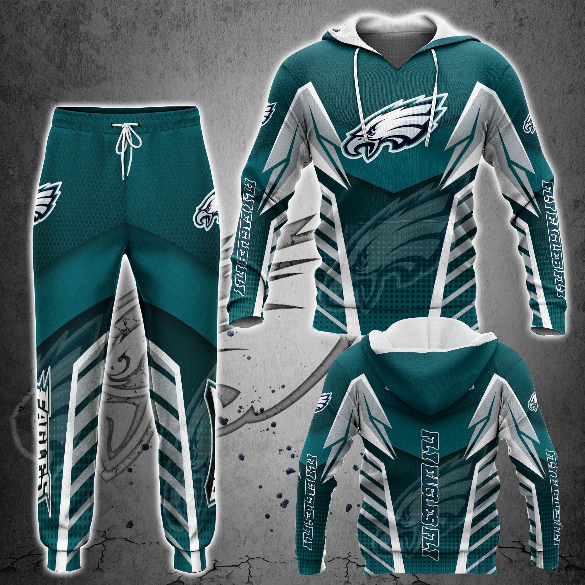 philadelphia eagles nfl hoodie and joggers new collection for sports fans na25196 b05igdwi4q