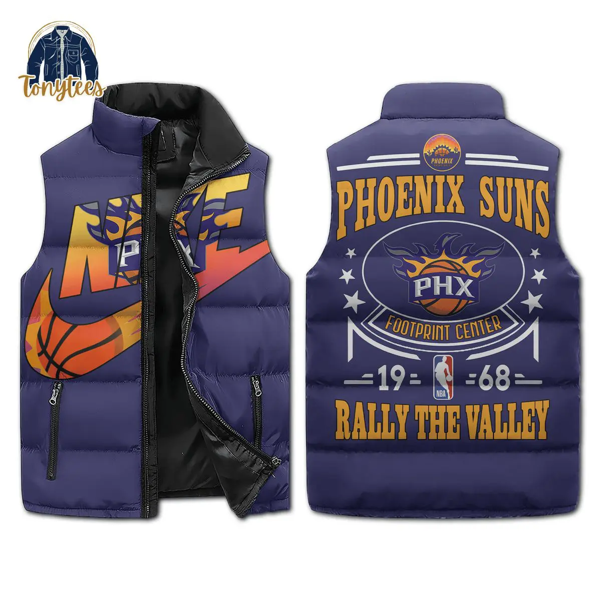 phoenix suns nike puffer sleeveless jacket 1 pruxy