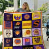 phoenix suns quilt blanket for fans home decor gift 1