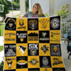 pittsburgh penguins 1 quilt blanket for fans home decor gift