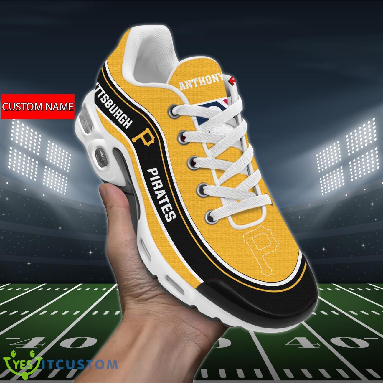 pittsburgh pirates mlb air cushion sports shoes custom name for fans