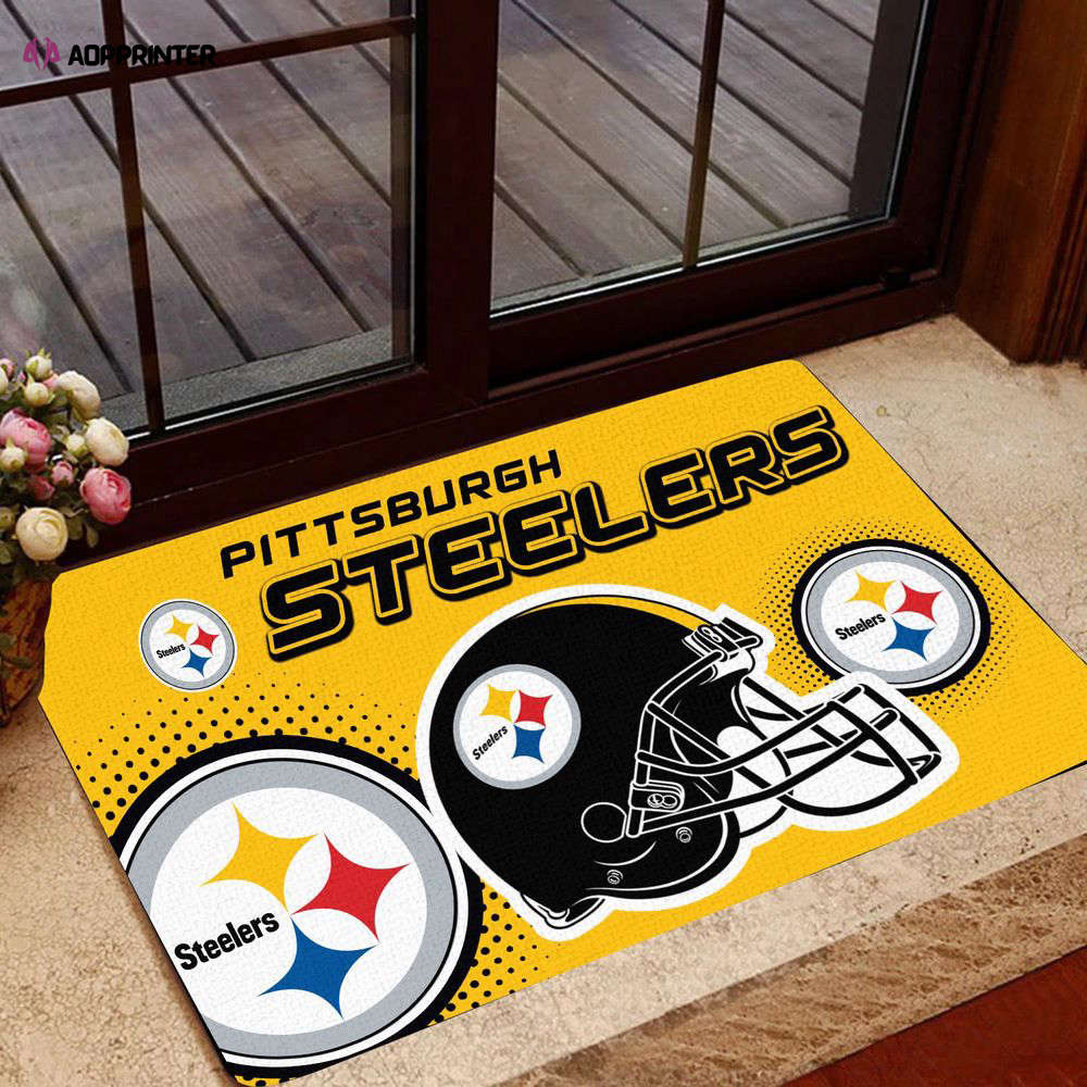 pittsburgh steelers doormat best gift for home decor