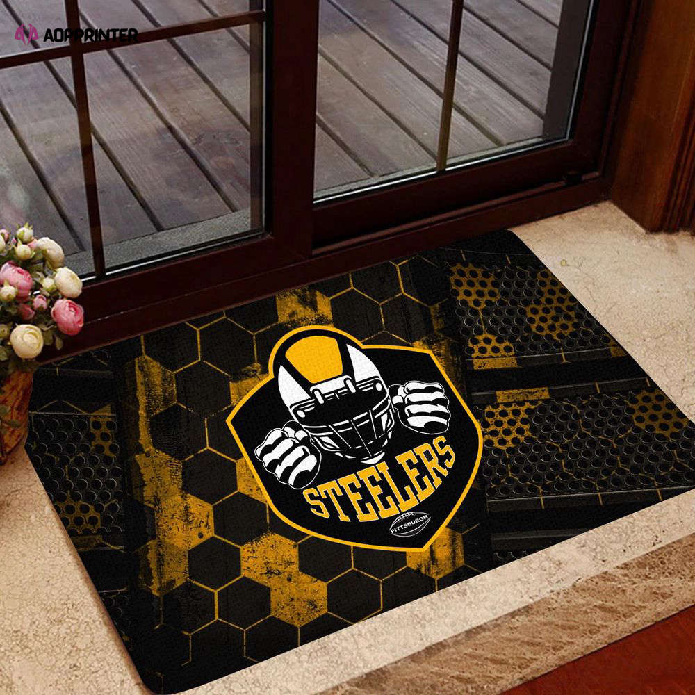 pittsburgh steelers doormat best gift for home decor 1 1