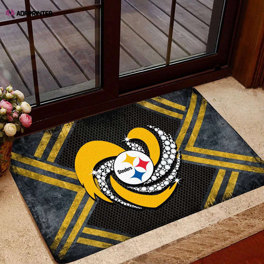 pittsburgh steelers doormat gift for home decor 1 1